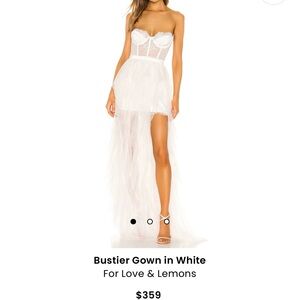 For love and lemons white lace dress